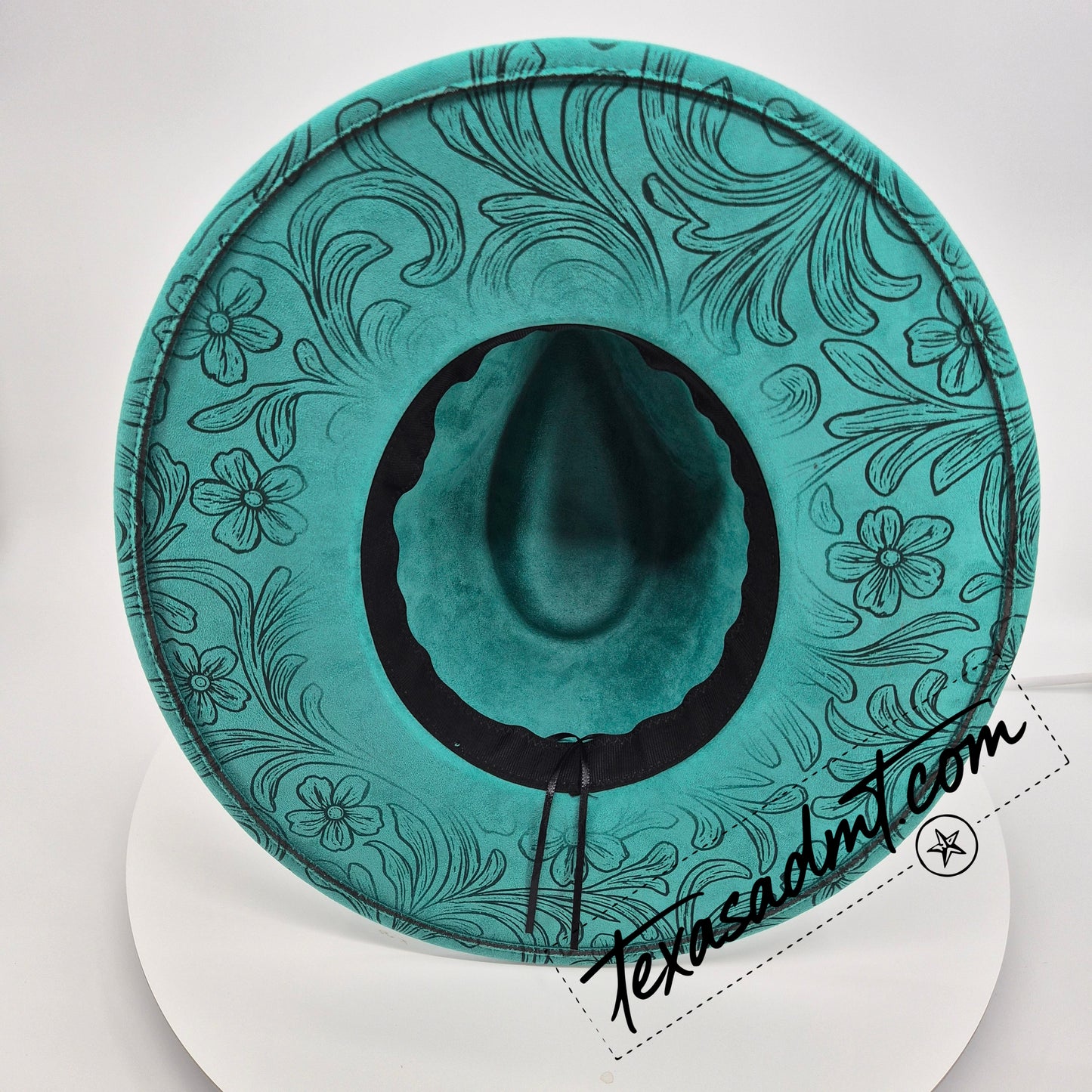 Completely Custom Burned Cowboy Hat