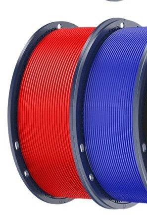 Red and Blue SUNLU Filament PETG 1.75mm
