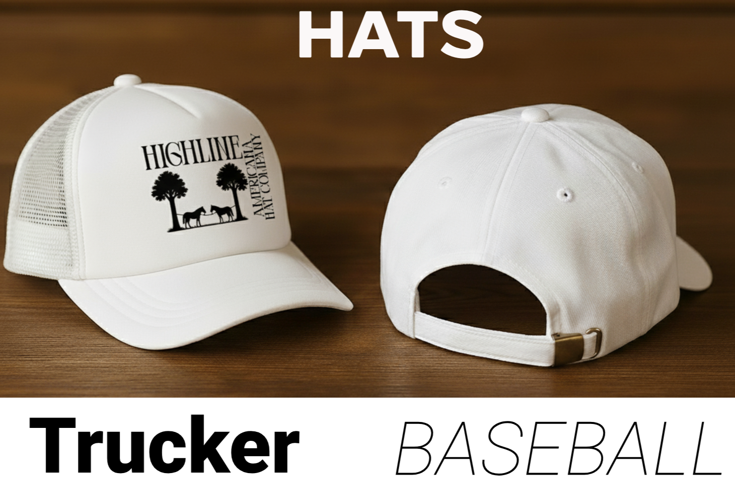 Custom Baseball Hats Ready-made