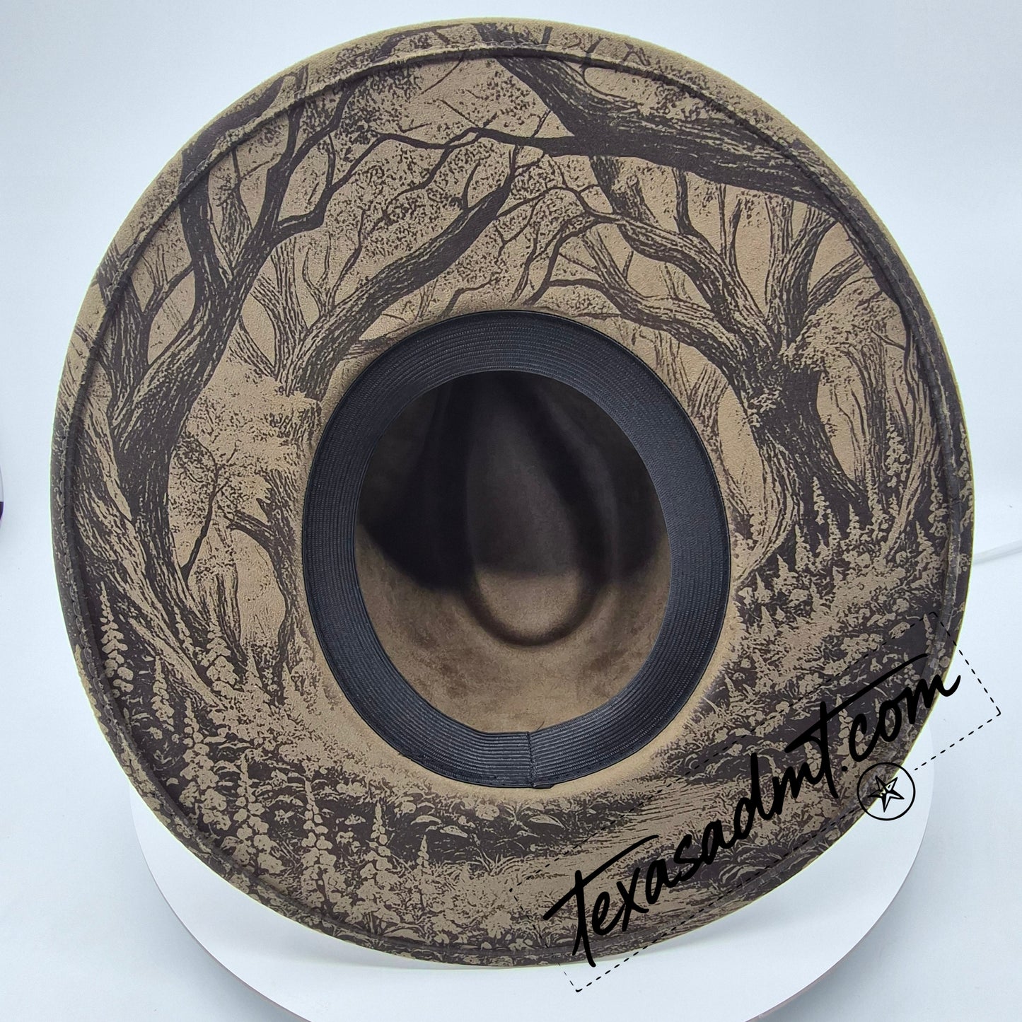 The High Country Wanderer – Custom Engraved Western Hat Wild North