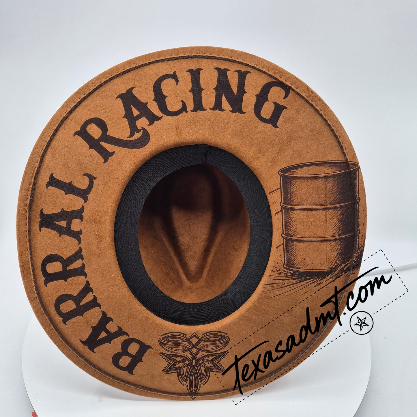 Turn N Burn   – Custom Engraved Western Hat