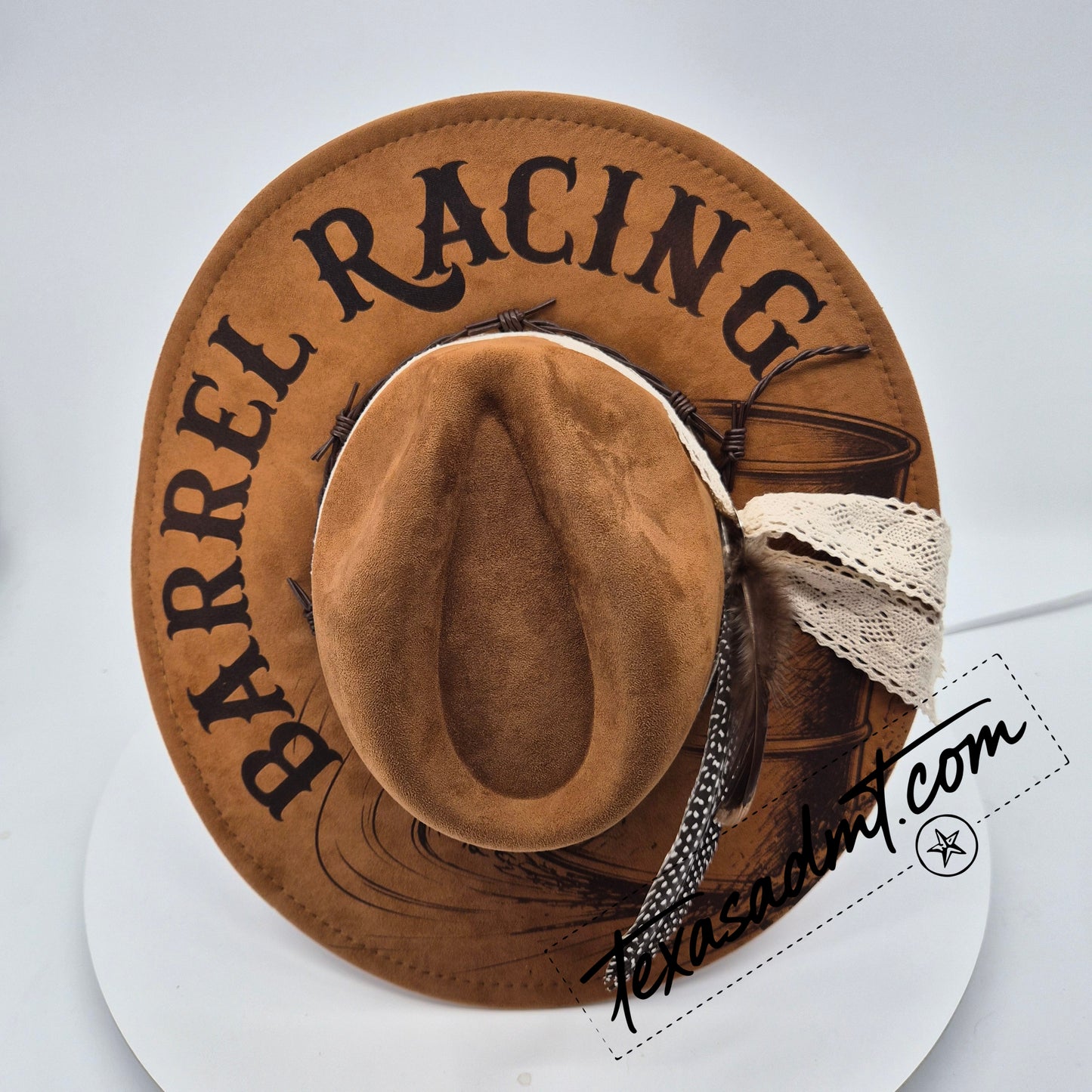 The Cloverleaf Special  – Custom Engraved Western Hat