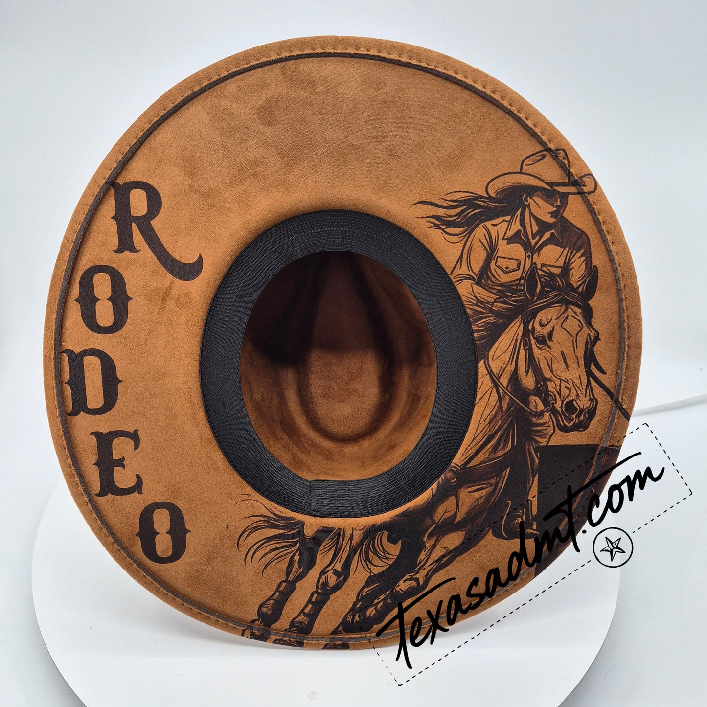 The Cloverleaf Special  – Custom Engraved Western Hat