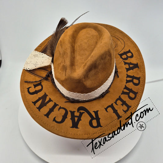 The Cloverleaf Special  – Custom Engraved Western Hat