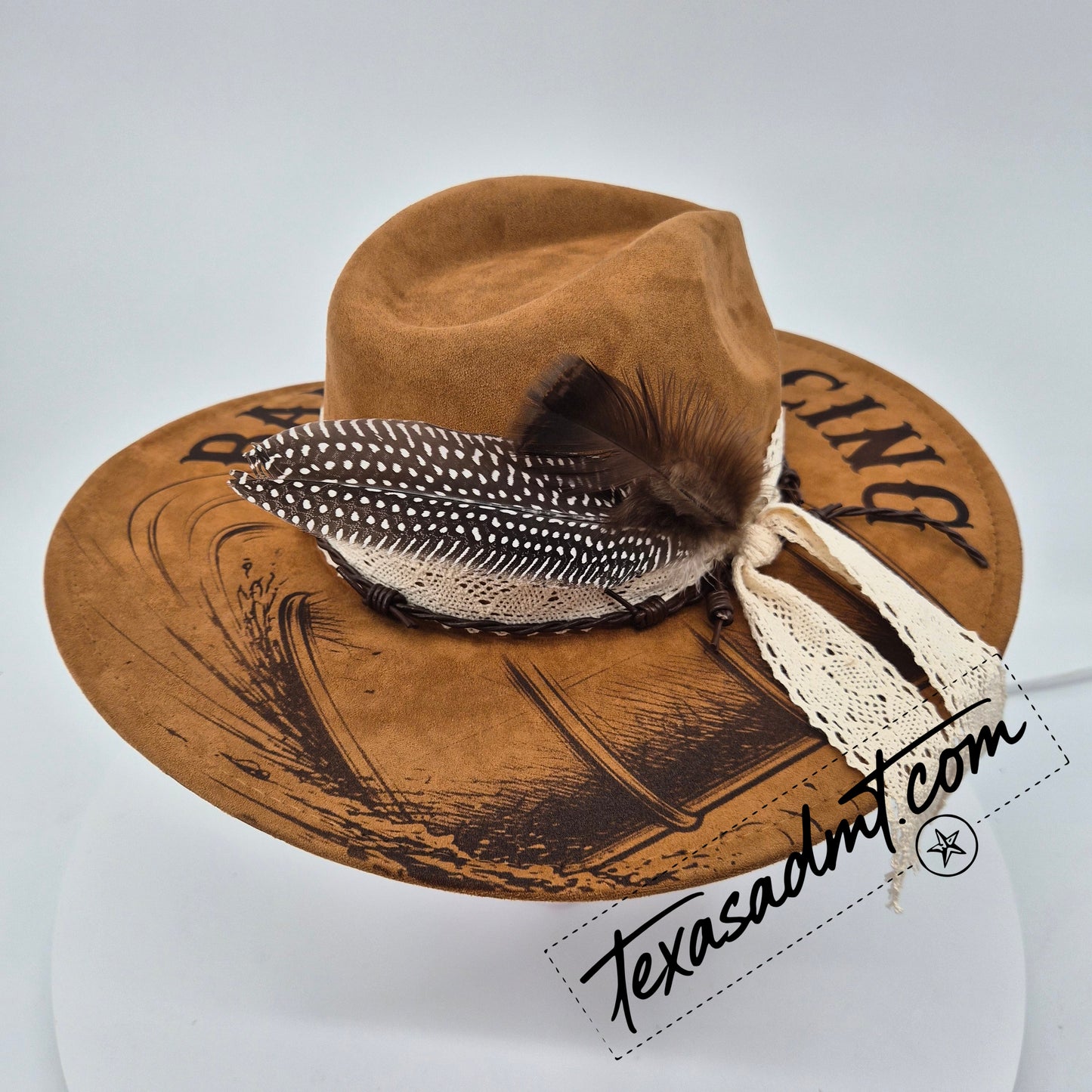 The Cloverleaf Special  – Custom Engraved Western Hat