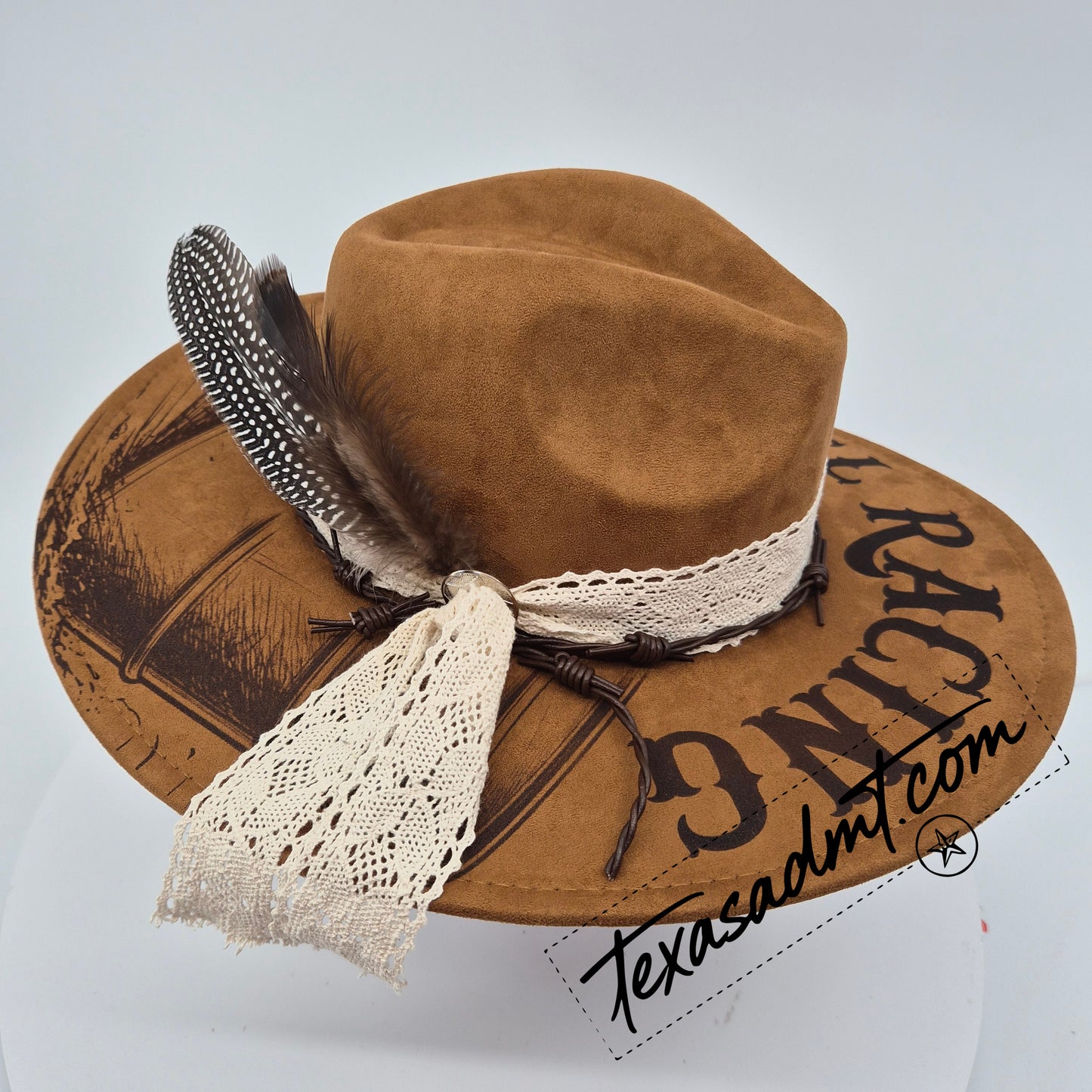 The Cloverleaf Special  – Custom Engraved Western Hat