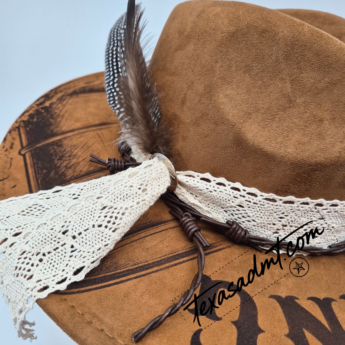 The Cloverleaf Special  – Custom Engraved Western Hat