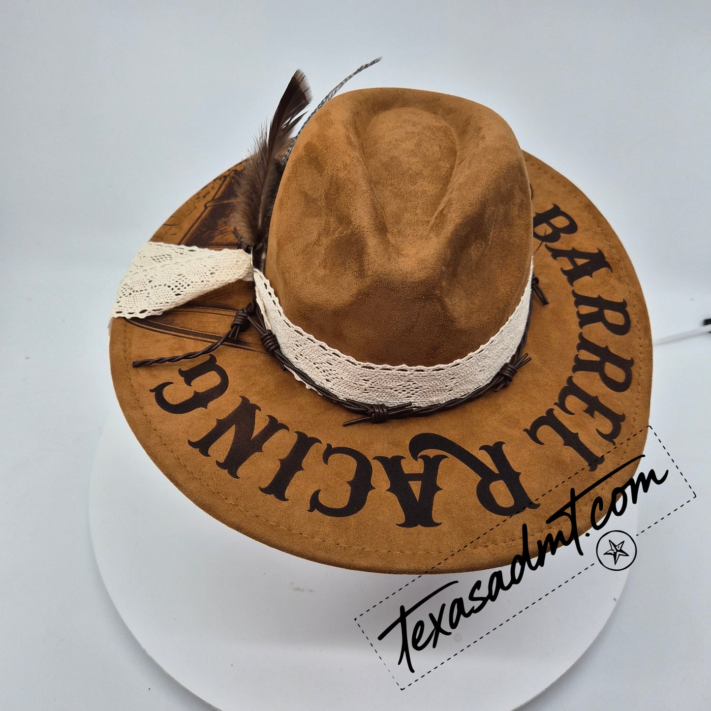 The Cloverleaf Special  – Custom Engraved Western Hat