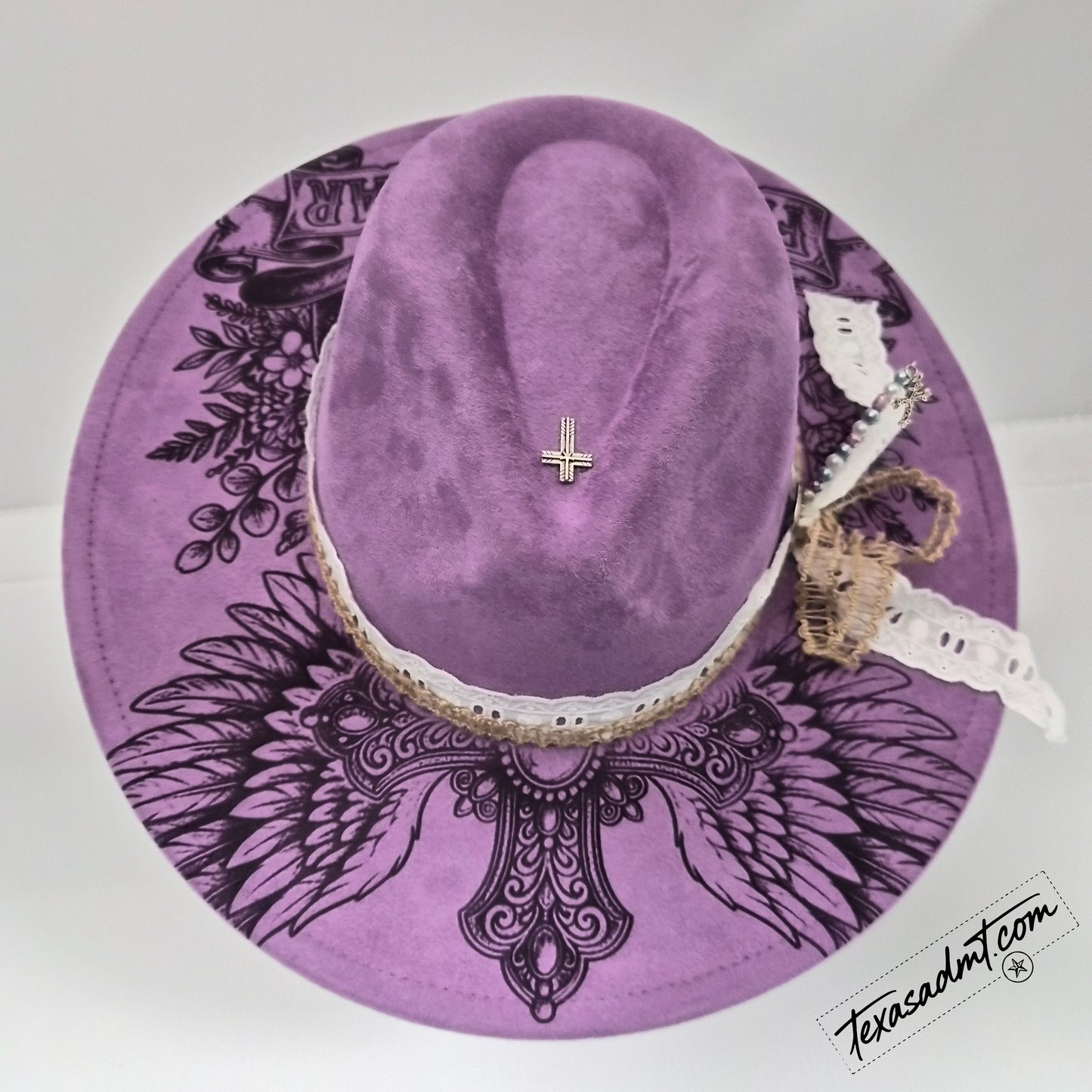 Guide by Faith   – Custom Engraved Western Hat