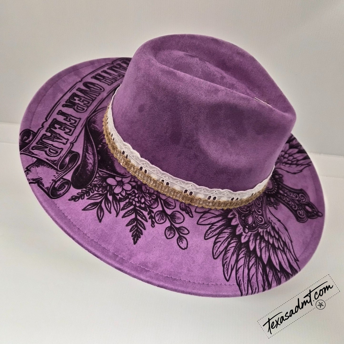 Guide by Faith   – Custom Engraved Western Hat