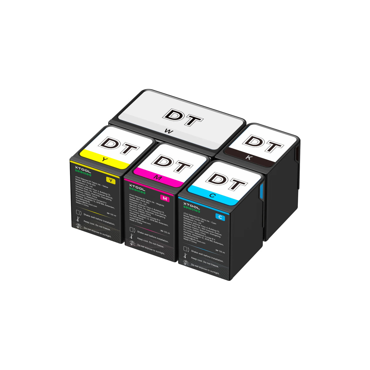 xTool Selected DT Fabric Ink for O1 Omni Printer