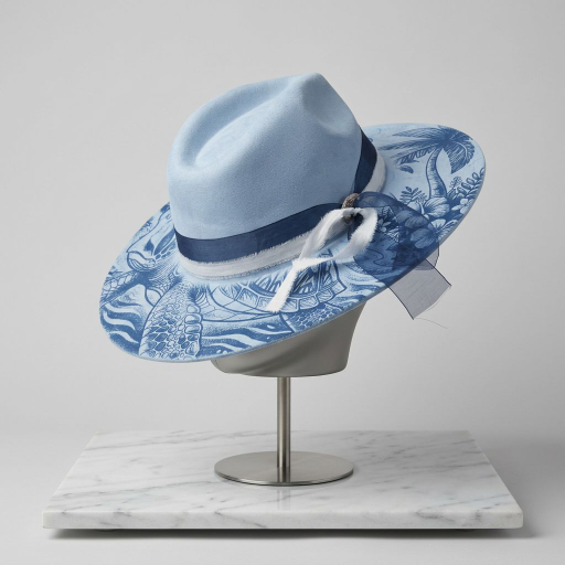 The Coastal Voyager – Custom Engraved Western Hat