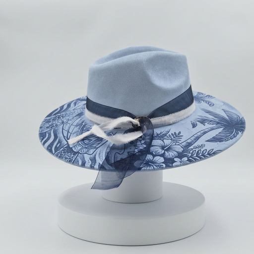 The Coastal Voyager – Custom Engraved Western Hat