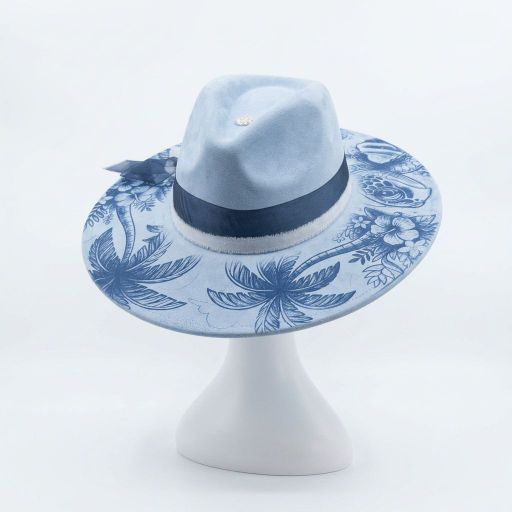 The Coastal Voyager – Custom Engraved Western Hat