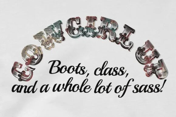 Cowgirl Up Western Crop Top – “Boots, Class, and a Whole Lot of Sass!”