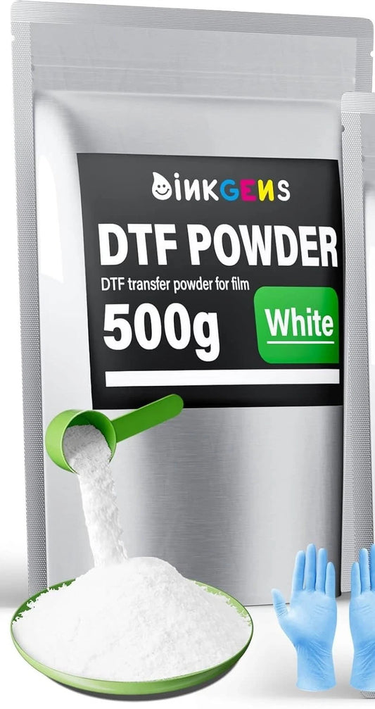 PACKAGE DTF W, C, M, Y, B Ink Powder DTF Transfer Ink for Film Refill Ink 139