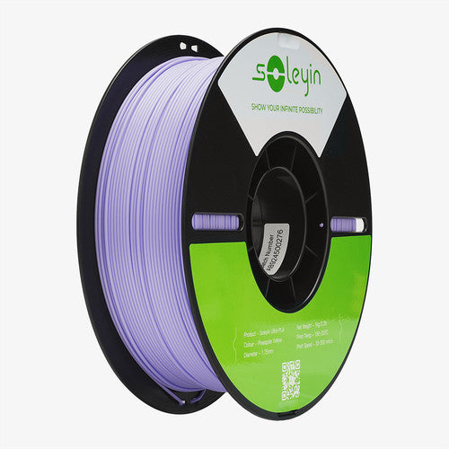 Macaron Purple Creality Soleyin Ultra PLA/PLA/PETG PLA/Silk PLA 3D Printer Filament 1.75mm 1KG